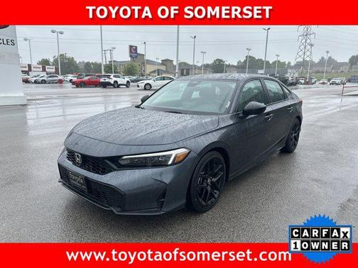 Meteorite Gray Metallic 2025 Honda Civic Sport