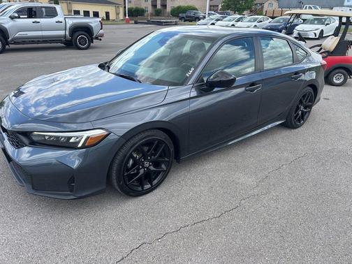 Gray 2025 Honda Civic Sport