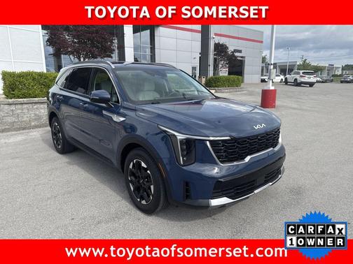 Midnight Lake Blue 2025 Kia Sorento S