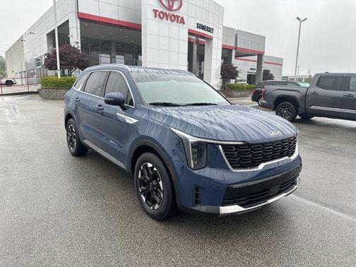 Midnight Lake Blue 2025 Kia Sorento S