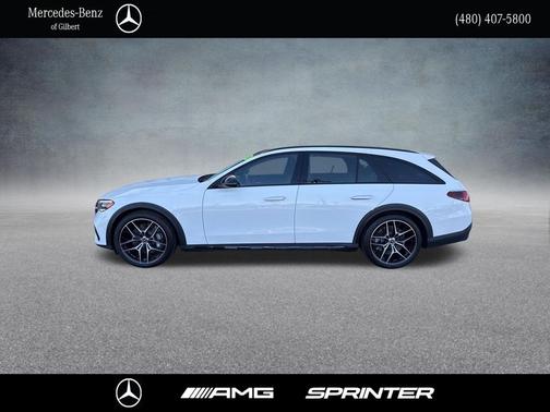 Polar White 2024 Mercedes-Benz E-Class E 450 4MATIC All-Terrain