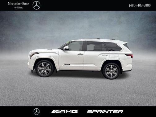 Wind Chill Pearl 2024 Toyota Sequoia Capstone