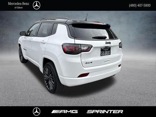 Bright White Clearcoat 2022 Jeep Compass High Altitude