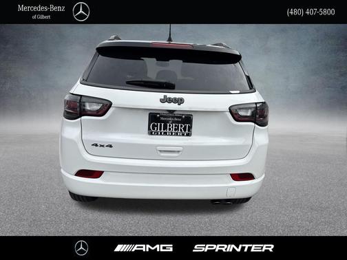 Bright White Clearcoat 2022 Jeep Compass High Altitude