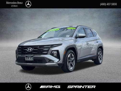 Shimmering Silver 2025 Hyundai TUCSON SEL