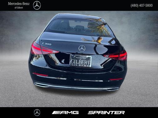 Black 2025 Mercedes-Benz C-Class C 300