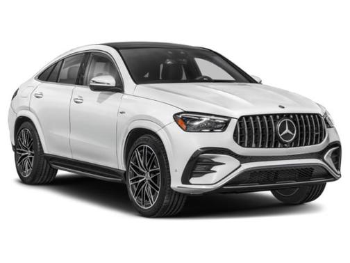 Moonlight White Metallic 2026 Mercedes-Benz AMG GLE 53 4MATIC+ Coupe