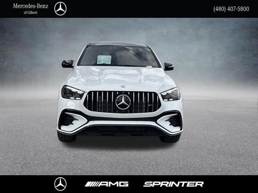 Moonlight White Metallic 2026 Mercedes-Benz AMG GLE 53 4MATIC+ Coupe