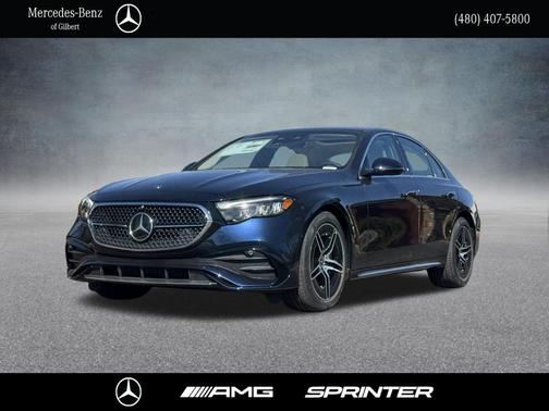 Nautical Blue Metallic 2026 Mercedes-Benz E-Class 4MATIC