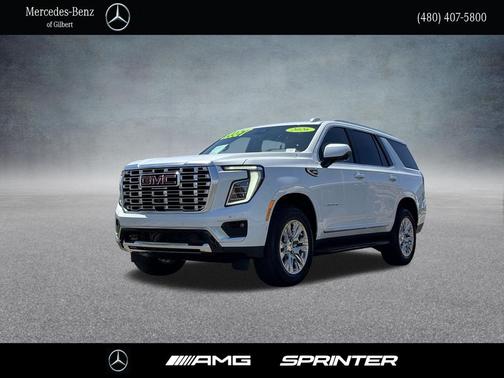Glacier White Tricoat 2026 GMC Yukon Denali