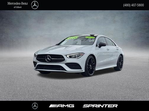 Digital White Metallic 2023 Mercedes-Benz CLA 250 Base