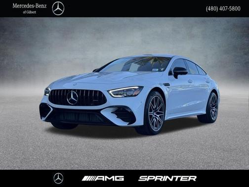 polar white 2026 Mercedes-Benz AMG GT 43 4-Door