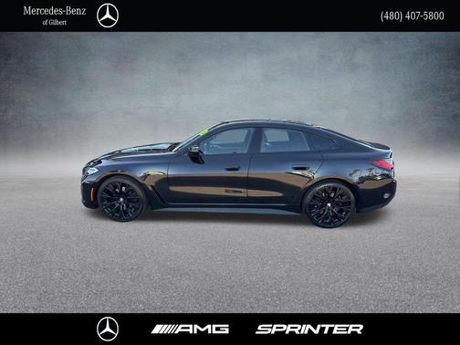 Black Sapphire Metallic 2024 BMW 430 Gran Coupe i