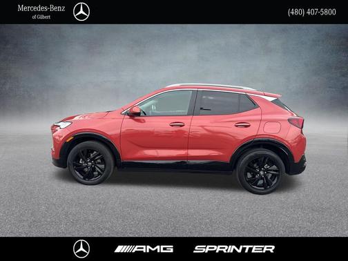 Sunrise Red Metallic 2024 Buick Encore GX Sport Touring