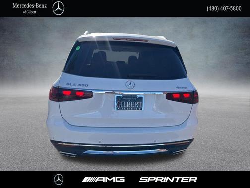 Polar White 2026 Mercedes-Benz GLS 450 4MATIC