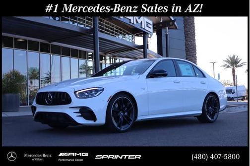 Polar White 2021 Mercedes-Benz AMG E 53 4MATIC