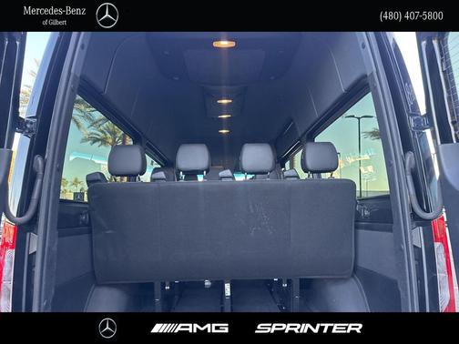 Obsidian Black Metallic 2022 Mercedes-Benz Sprinter 2500 Standard Roof