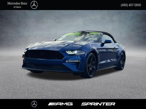 Lightning Blue Metallic 2018 Ford Mustang GT Premium
