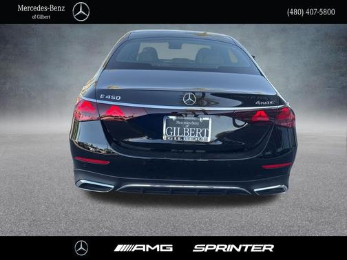 Black 2026 Mercedes-Benz E-Class 4MATIC