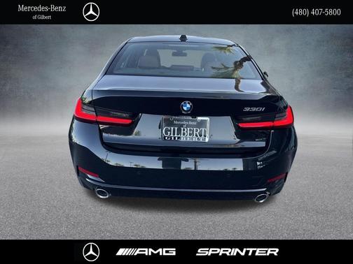 Black Sapphire Metallic 2024 BMW 330 330i