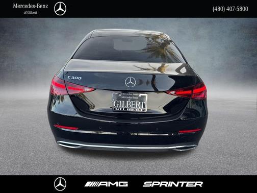 Black 2023 Mercedes-Benz C-Class Sedan