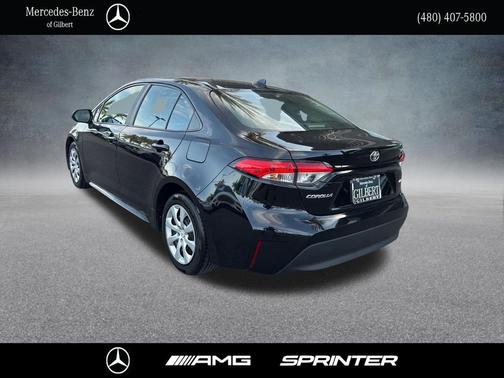 Midnight Black Metallic 2024 Toyota Corolla LE