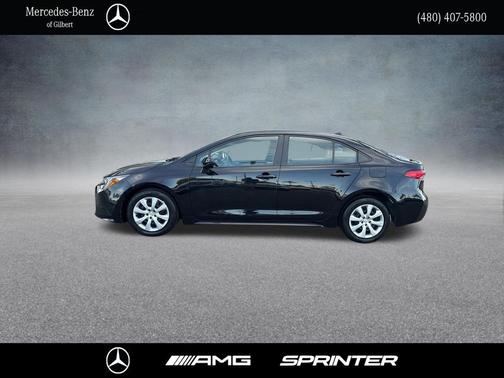 Midnight Black Metallic 2024 Toyota Corolla LE