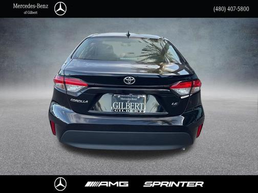 Midnight Black Metallic 2024 Toyota Corolla LE