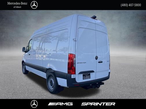 Arctic White 2026 Mercedes-Benz Sprinter 2500 Standard Roof