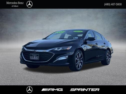 Mosaic Black Metallic 2025 Chevrolet Malibu FWD RS