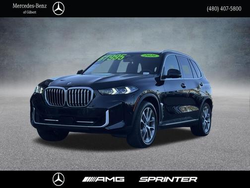 Black Sapphire Metallic 2026 BMW X5 xDrive40i