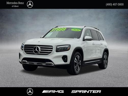 Polar White 2026 Mercedes-Benz GLB 250 Base