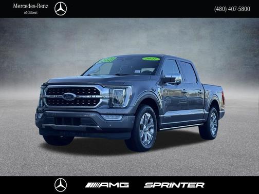 Carbonized Gray Metallic 2021 Ford F-150 Platinum