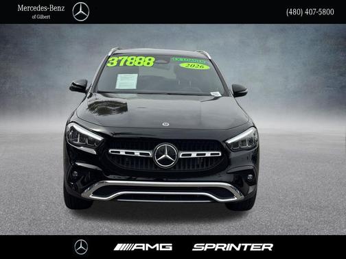 Night Black 2026 Mercedes-Benz GLA 250 4MATIC