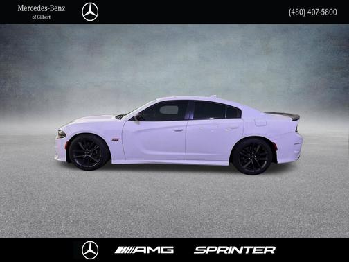 White Knuckle Clearcoat 2019 Dodge Charger R/T Scat Pack