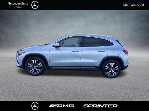 Cirrus Silver Metallic 2025 Mercedes-Benz GLA 250 4MATIC