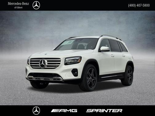 Polar White 2026 Mercedes-Benz GLB 250 Base