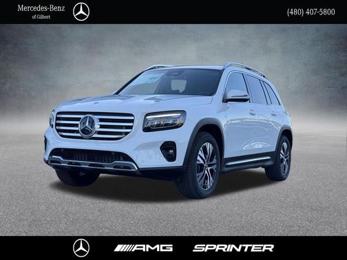 Polar White 2026 Mercedes-Benz GLB 250 Base