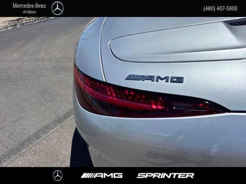 Cirrus Silver Metallic 2022 Mercedes-Benz AMG SL 55 Base