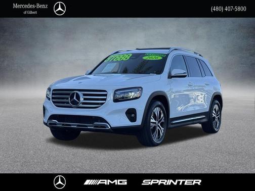 Polar White 2026 Mercedes-Benz GLB 250 Base