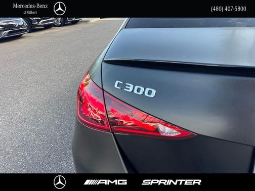 Black 2024 Mercedes-Benz C-Class C 300