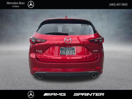 Soul Red Crystal Metallic 2025 Mazda CX-5 2.5 S Select Package