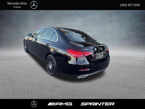 Black 2025 Mercedes-Benz C-Class C 300