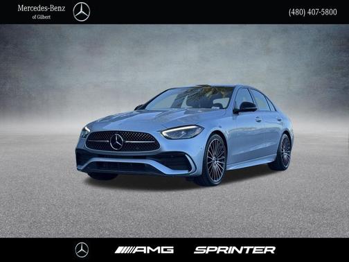Cirrus Silver Metallic 2023 Mercedes-Benz C-Class Sedan
