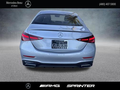 Cirrus Silver Metallic 2023 Mercedes-Benz C-Class Sedan