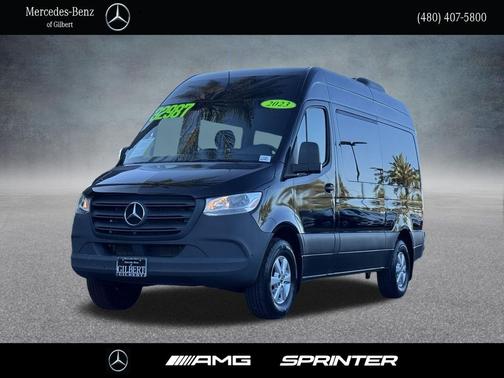 Jet Black 2023 Mercedes-Benz Sprinter 2500 Standard Roof