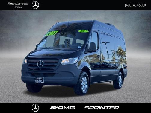 Jet Black 2023 Mercedes-Benz Sprinter 2500 Standard Roof