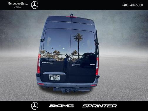 Jet Black 2023 Mercedes-Benz Sprinter 2500 Standard Roof