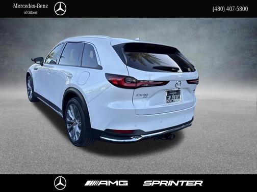 Rhodium White Premium 2024 Mazda CX-90 3.3 Turbo Premium Plus