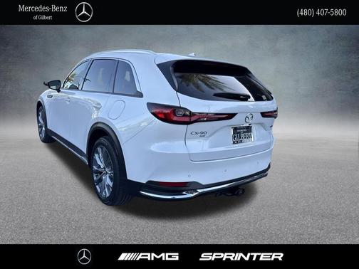Rhodium White Premium 2024 Mazda CX-90 3.3 Turbo Premium Plus
